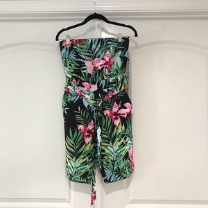 New York and Company tropical romper